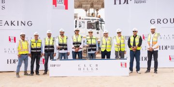 شركة التعمير والإسكان العقارية HDP وCRC Dorra يضعان حجر الأساس لمشروع Club Hills Residence بالسادس من أكتوبر